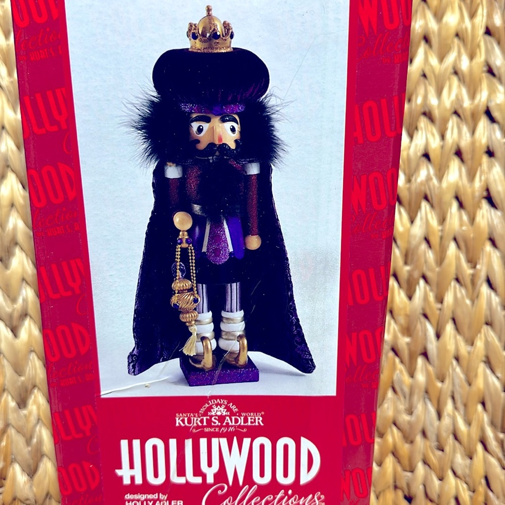 Kurt Adler XL Purple Nutcracker